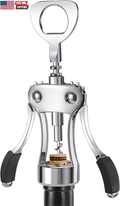 Heavy Duty Zinc Alloy Wing Corkscrew Wine Opener Premium Beer Bottle Opener Kitchen Bar Tool