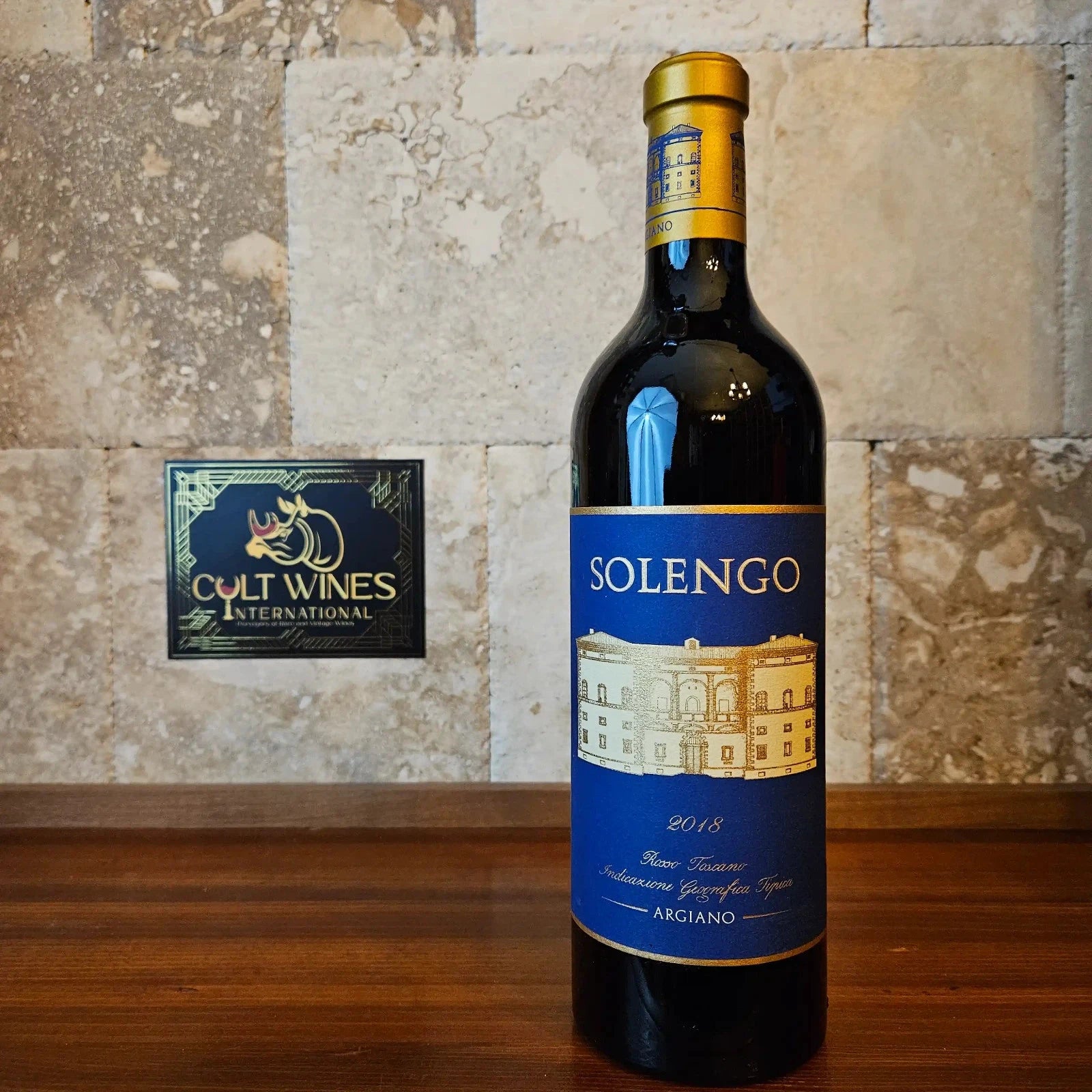 2018 Argiano Solengo Toscana IGT Red Wine 750ml Tuscany Super Tuscan Blend 96 Points