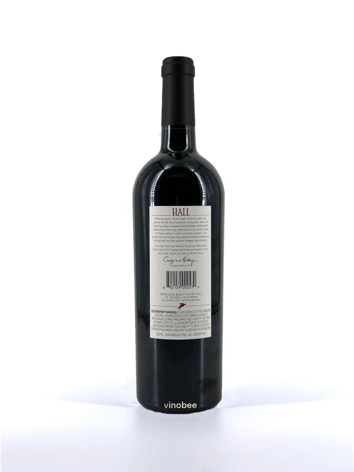 Hall Napa Valley Cabernet Sauvignon 2022 750ml Premium California Red Wine Vintage Bottle